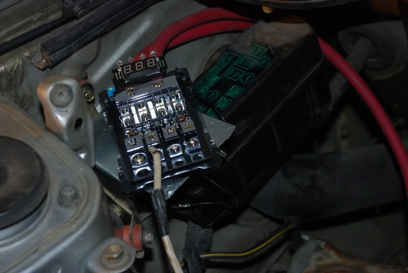 Battery relocation main protection fuse... fusible link breaker